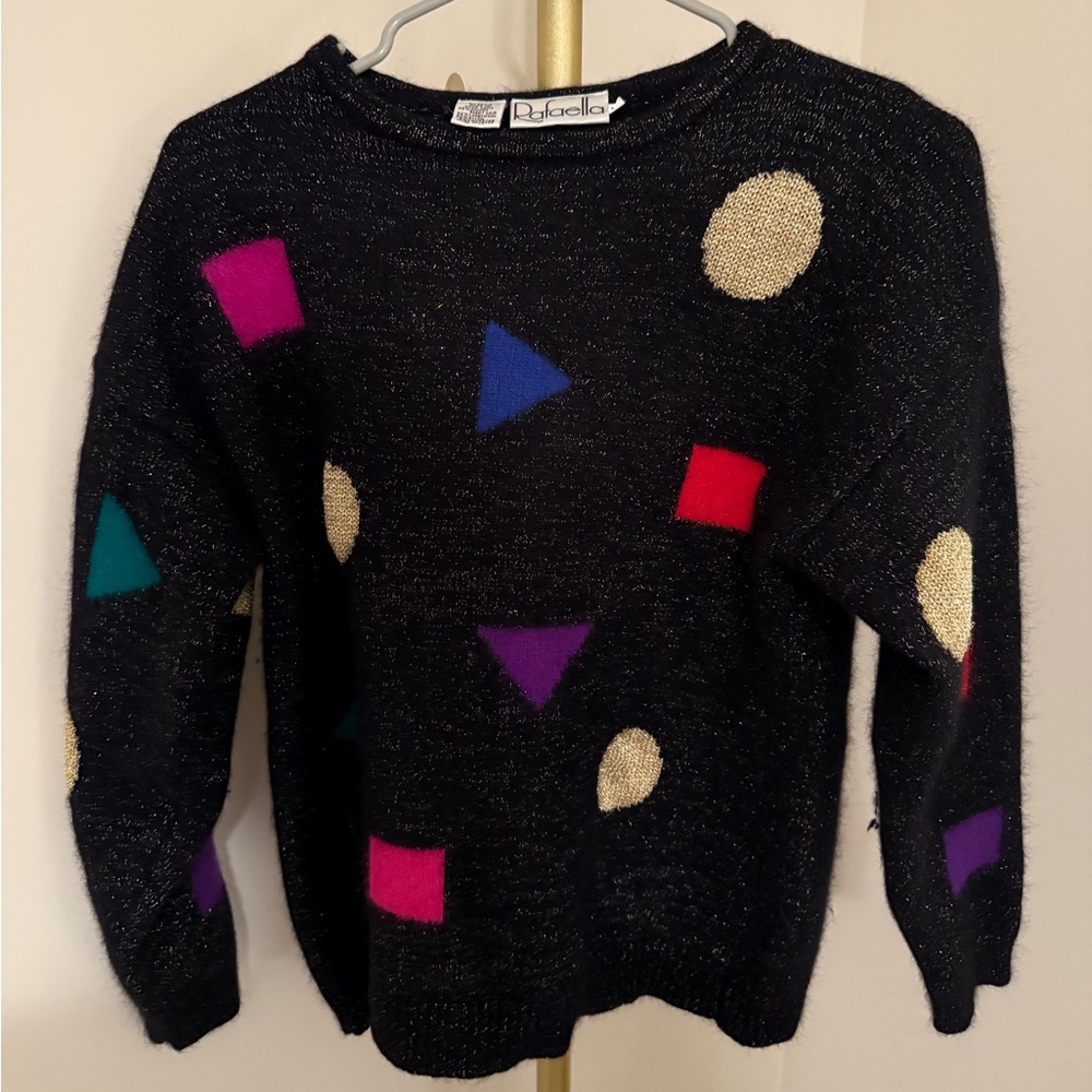 Vintage Rafaella Geometric Sweater